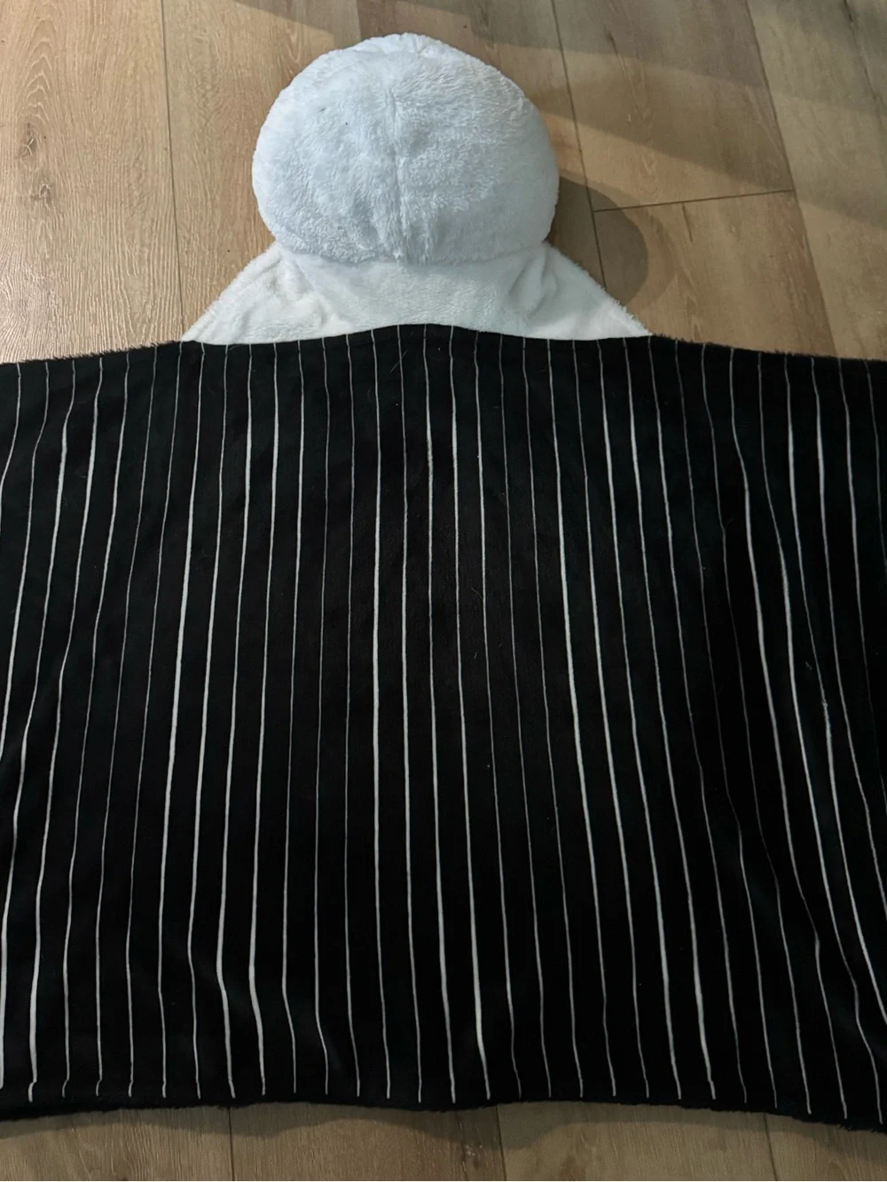 🎃The Nightmare Before Christmas Jack Skellington Plush Hooded Throw Blanket
